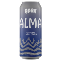 Baba Alma Crystal Light Lager 0.5L