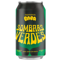 Baba Sombras Verdes Dark Lager con Menta 0,35L